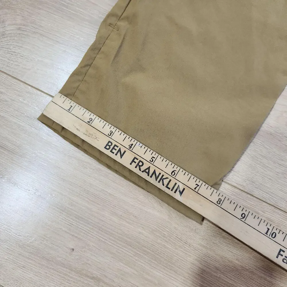 The North Face Sprag Pants Mens 32x30 Beige Nylon Stretch Hiking Outdoor Khakis
